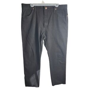 Wrangler Cowboy Cut Original Fit Mens Black Denim Jeans 37x30 13MWZWK